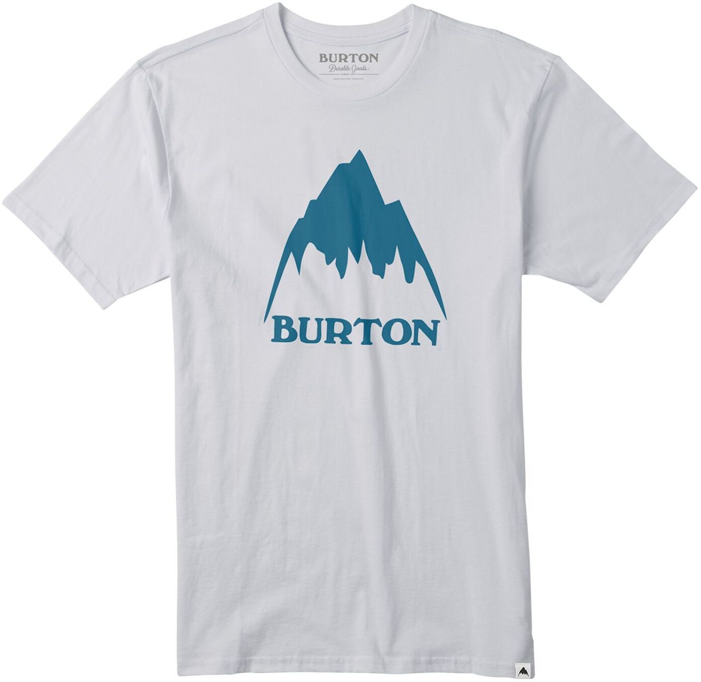 t-shirt męski BURTON CLASSIC MOUNTAIN HIGH SS Stout White