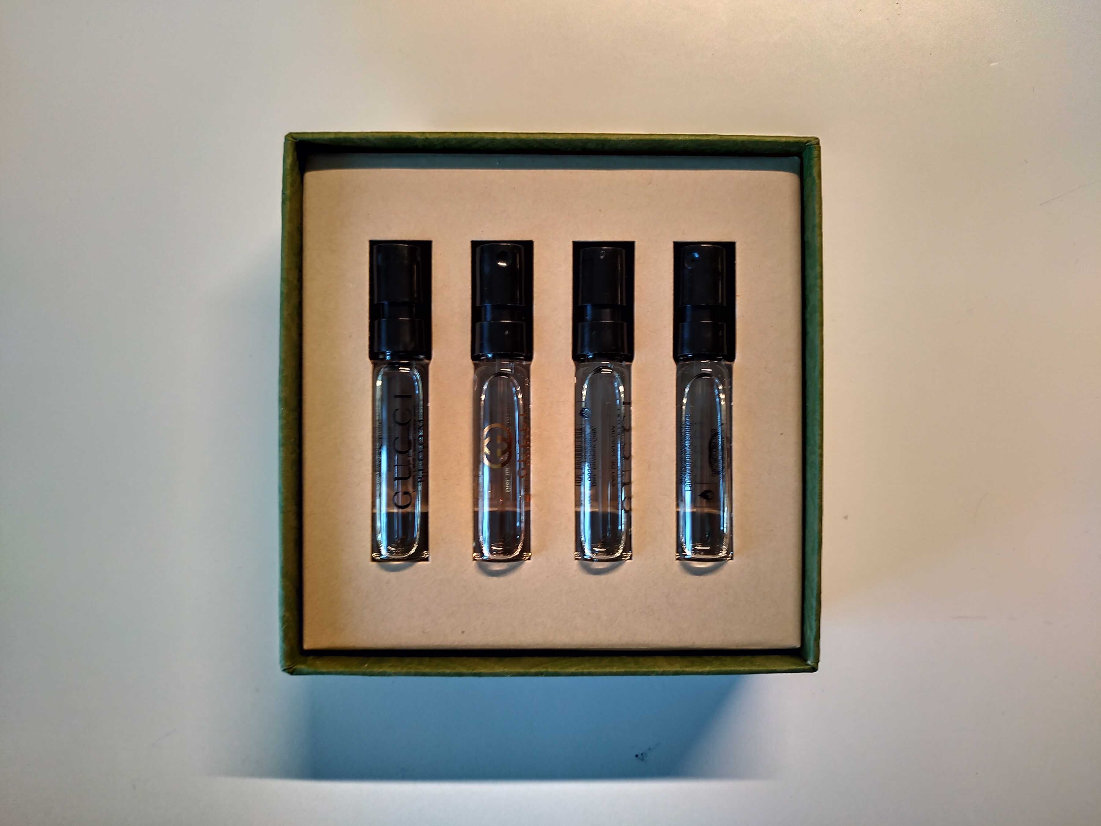 Gucci Guilty Pour Femme mini SET vzoriek: Gucci Guilty EDT + Gucci Guilty EDP + Gucci Bloom EDP + Gucci Bloom Profumo di Fiori EDP