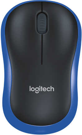 Mysz Logitech 910-002239 M185 Wireless Mouse Blue