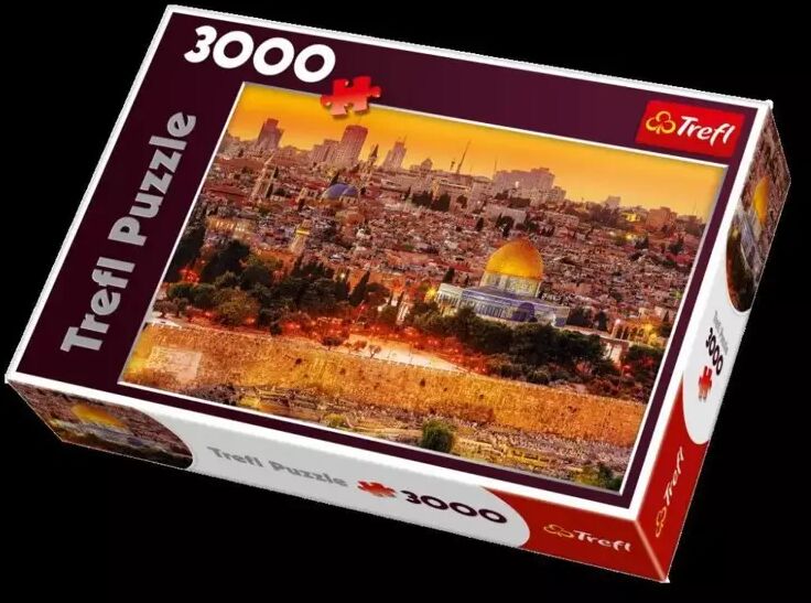 Puzzle 3000 Dachy Jerozolimy TREFL