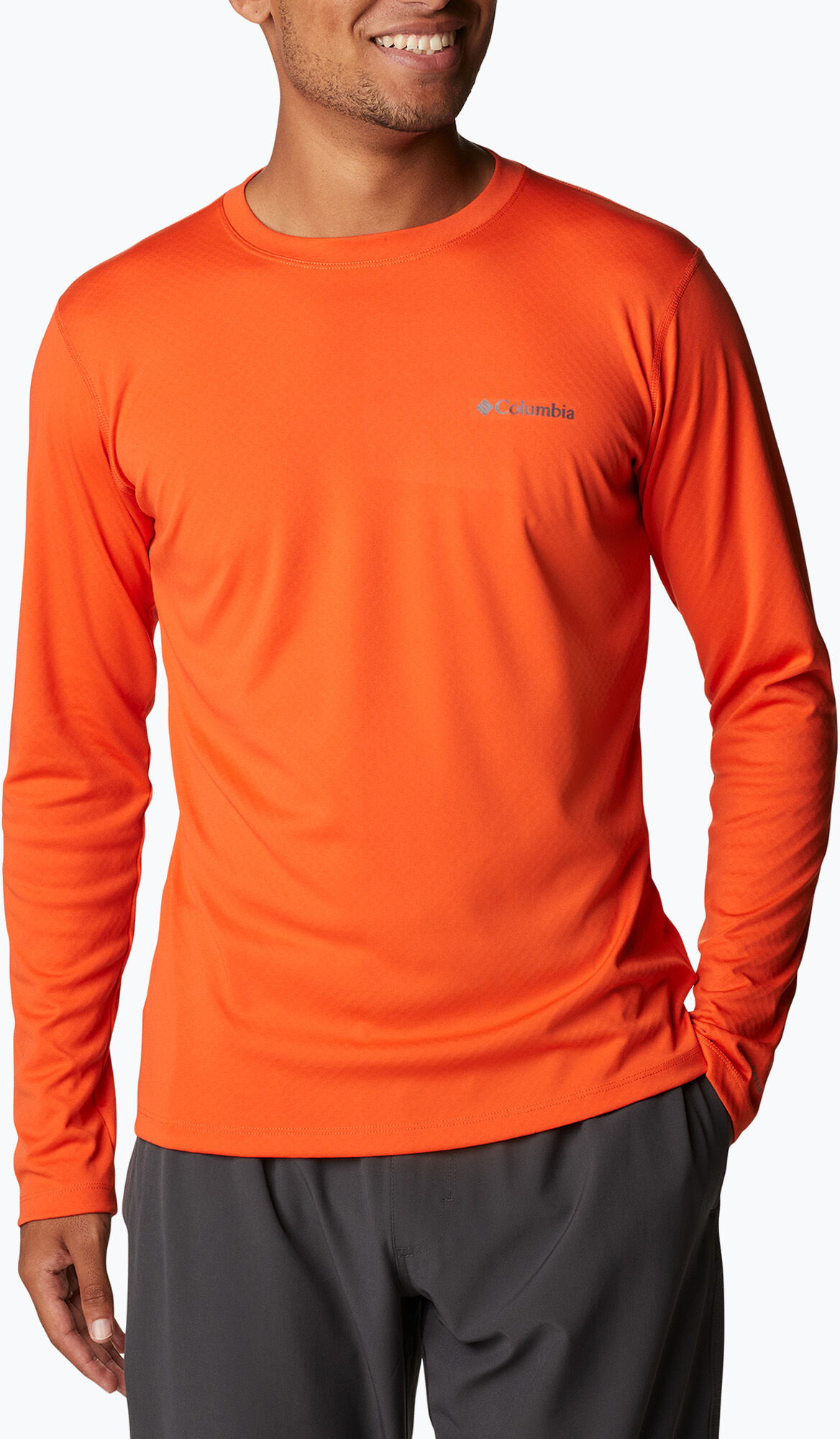 Koszulka trekkingowa męska Columbia Zero Rules pomarańczowa 1533282 WYSYŁKA W 24H 30 DNI NA ZWROT