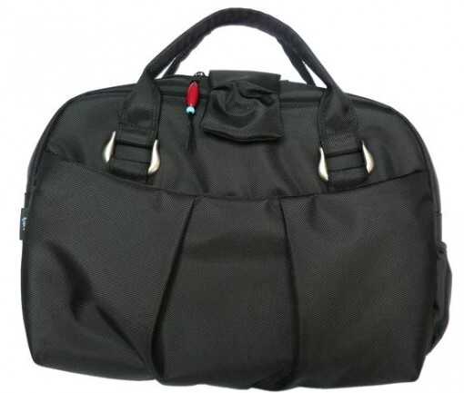 Torba na laptopa 15,4" Natec Impress Jasmine damska - czarna (IM-JAS-B-154)