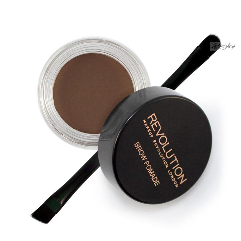 MAKEUP REVOLUTION - Brow Pomade - Pomada do brwi - DARK BROWN