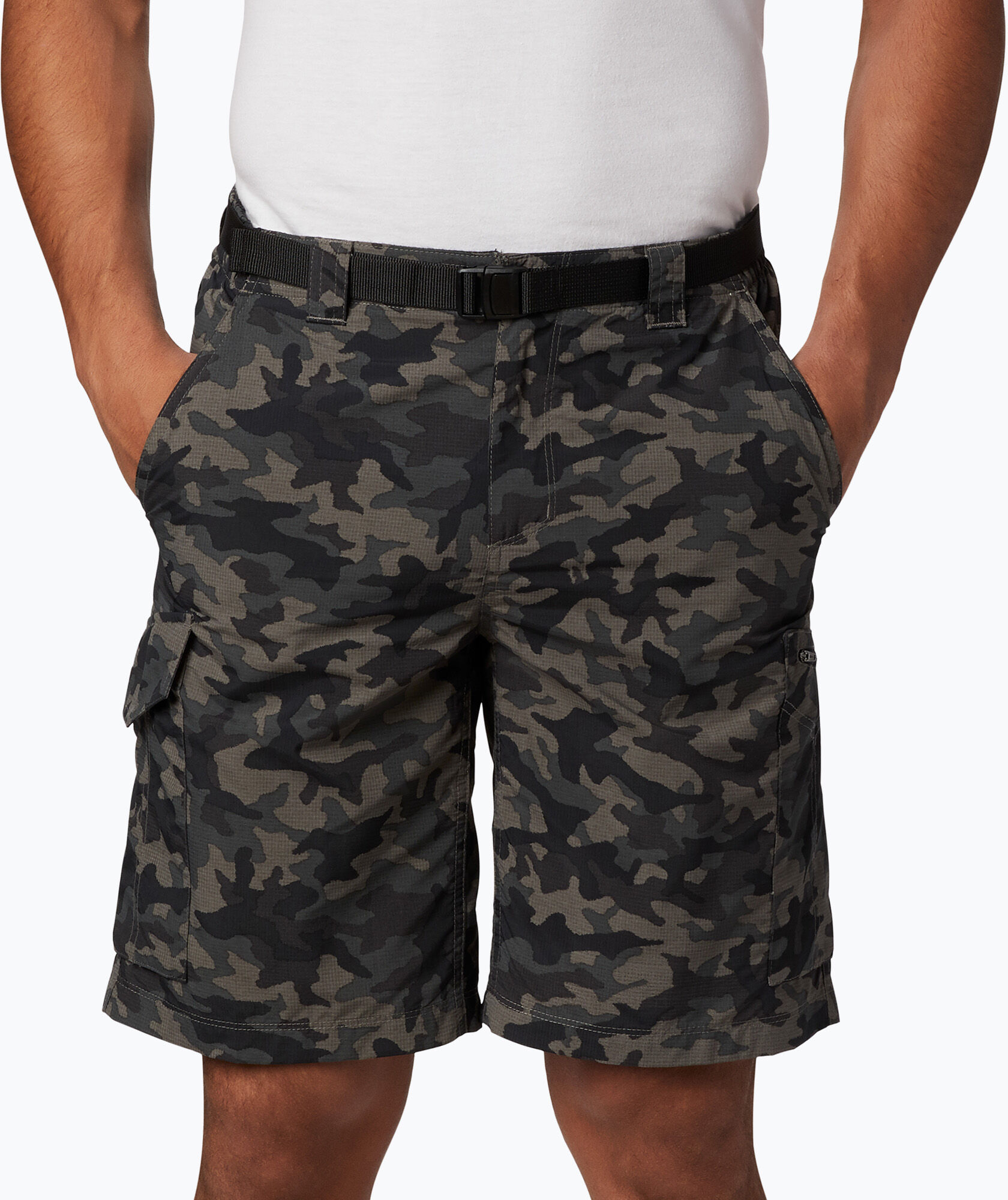Spodenki sportowe męskie Columbia Silver Ridge Printed Cargo moro 1587033 WYSYŁKA W 24H 30 DNI NA ZWROT