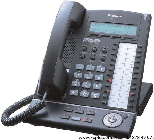 KX-T7630CE-B telefon systemowy UŻYWANY 1 rok gwarancji