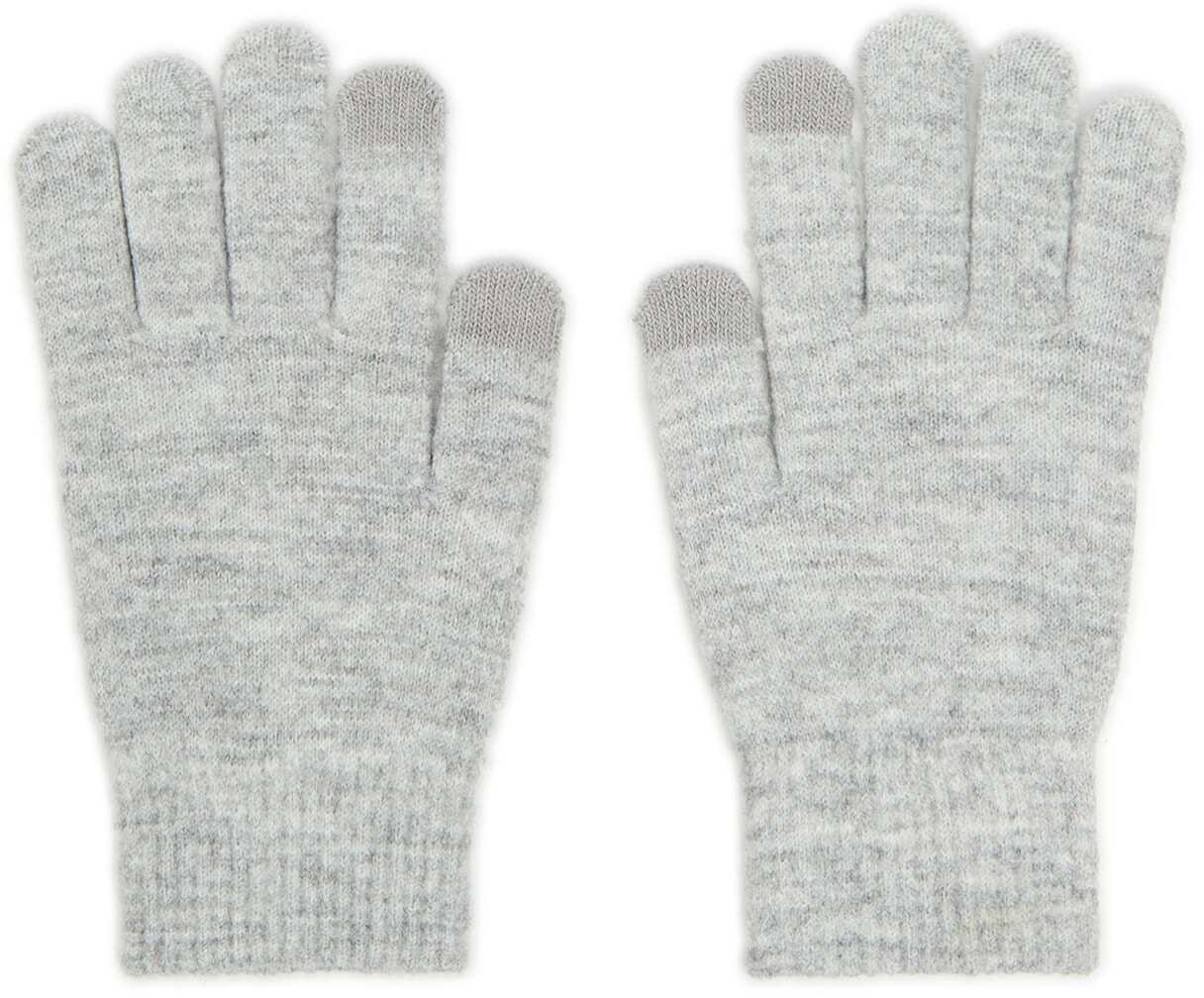 Cropp - Szare rękawiczki - Jasny szary