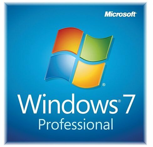 Windows 7 Professional OEM - Naklejka COA