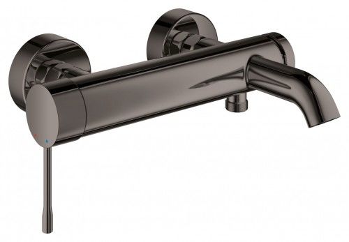 GROHE Essence New Bateria wannowa ścienna jednouchwytowa Hard graphite 33624A01