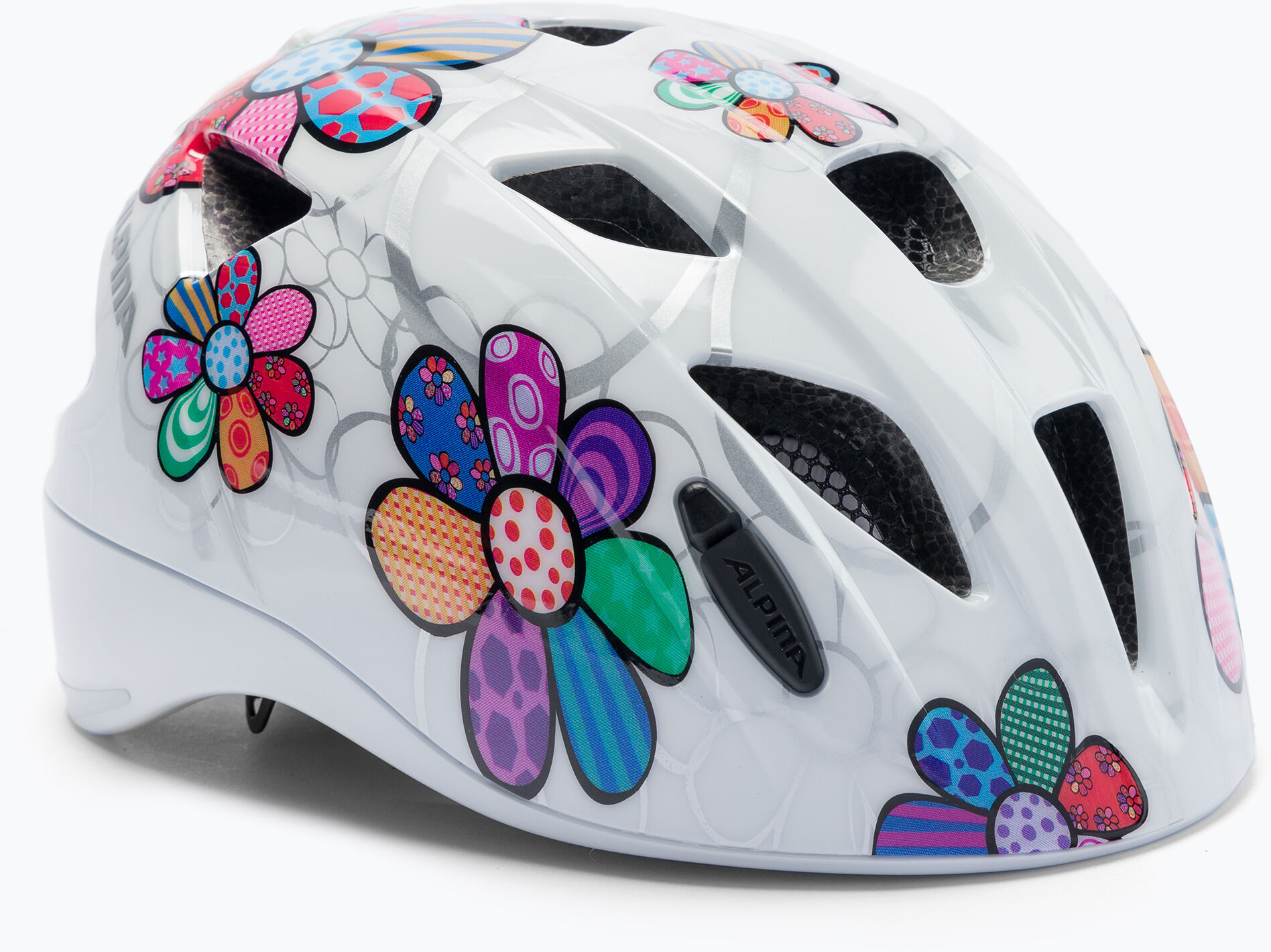 Kask rowerowy dziecięcy Alpina Ximo Flash white flower WYSYŁKA W 24H 30 DNI NA ZWROT