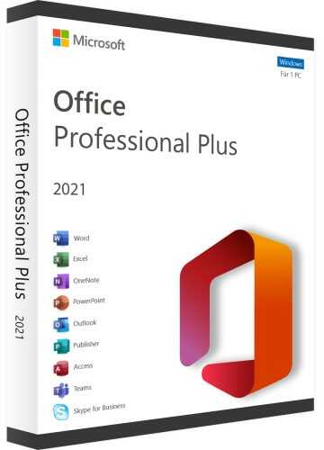 Microsoft Office 2021 Professional Plus Dla Windows aktywacja online aktywacja dożywotnia fakturą VAT 23%