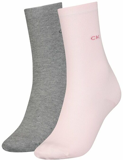 Skarpetki 2 pary Calvin Klein Women Sock 2P Pink 701218769 003 999 (CK52-a)