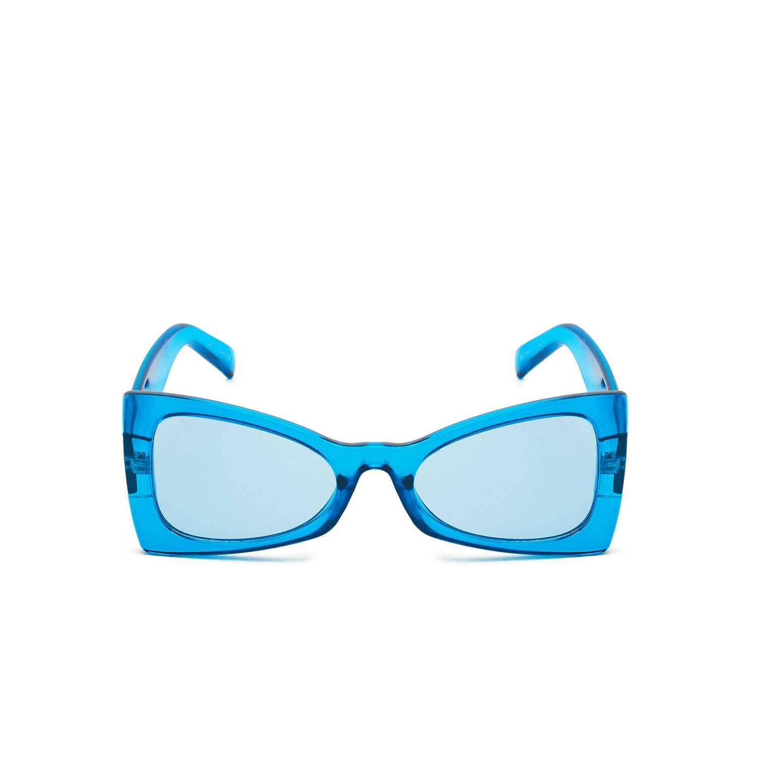 Cropp - Niebieskie okulary przeciwsłoneczne - Turkusowy