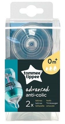 Smoczek Tommee Tippee 0m+ antykolkowy Advanced