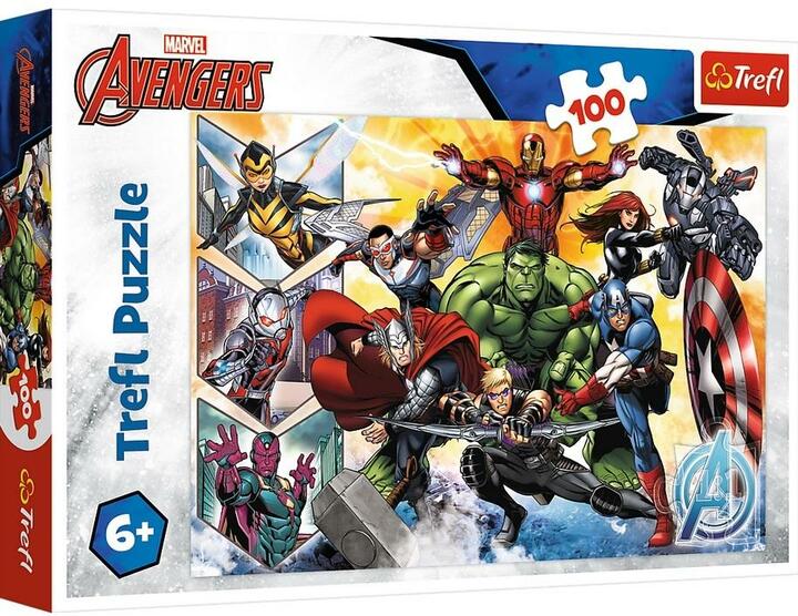 Trefl Puzzle 100 Siła Avengersów TREFL