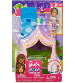 Mattel, lalka Barbie - Namiot