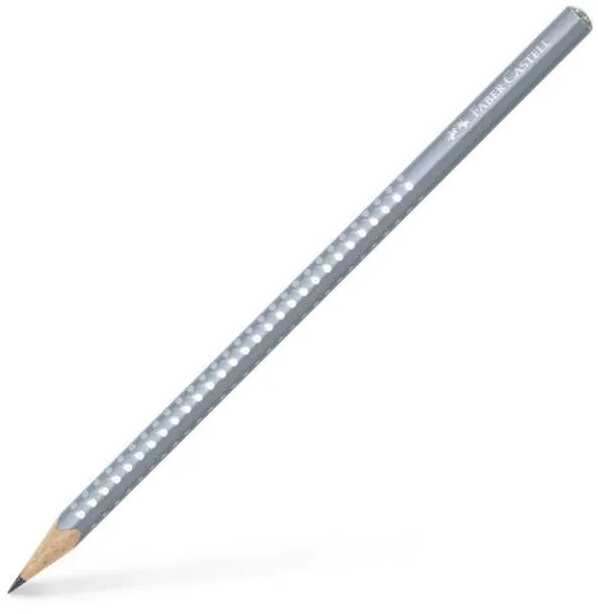 Ołówek faber-castell B sparkle pearly szary