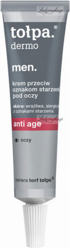 Tołpa - Dermo Men Anti Age - Krem przeciw oznakom starzenia pod oczy dla mężczyzn - 10 ml