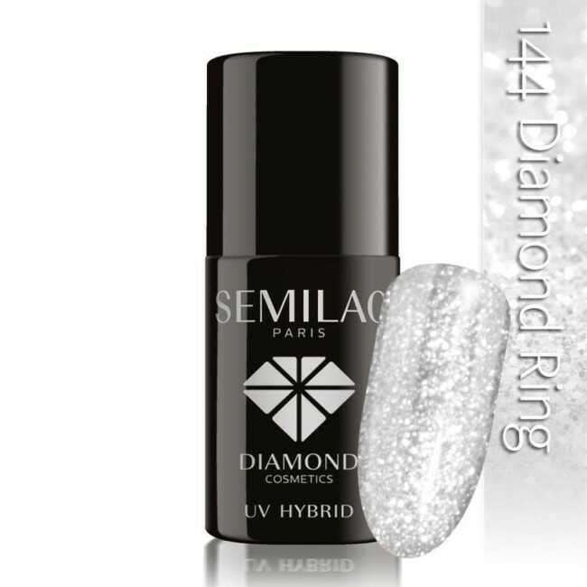 Lakier hybrydowy Semilac Diamond Ring 7 ml Nr 144