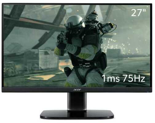 Acer KA272BI 27" Full HD IPS 75Hz 1ms Monitor LED