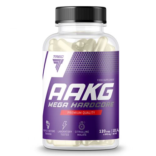 Trec AAKG Mega Hardcore 120 kapsułek MEGA POMPA