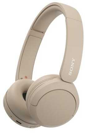 Sony WH-CH520 Nauszne Bluetooth 5.2 Kremowy Słuchawki bezprzewodowe