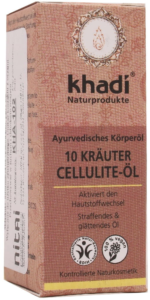 Olejek z 10 ziół antycellulitowy - Khadi - 10ml