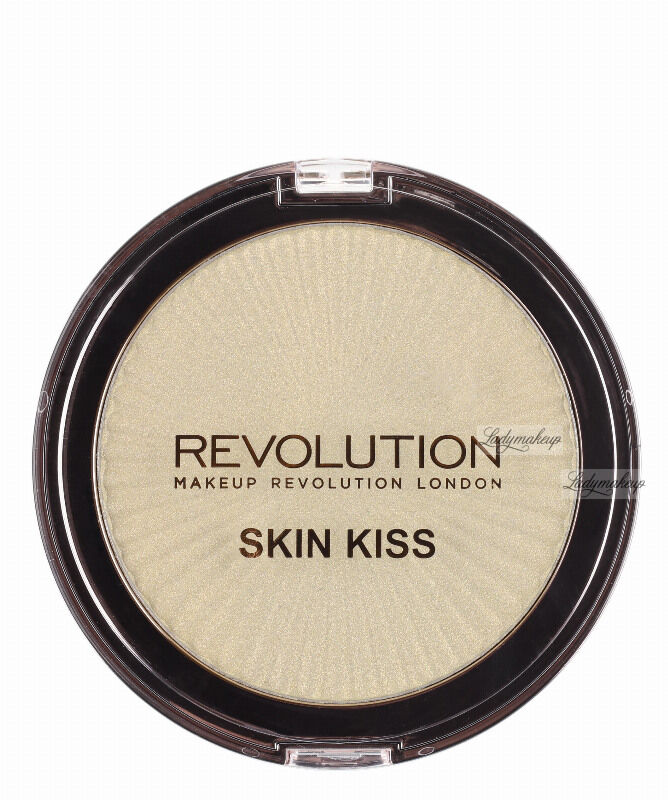 MAKEUP REVOLUTION - SKIN KISS - Highlighter - Rozświetlacz do twarzy - ICE KISS
