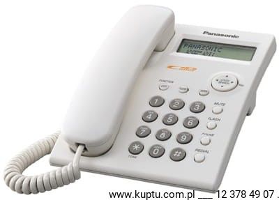 KX-TSC11PDW telefon przewodowy z identyfikacją