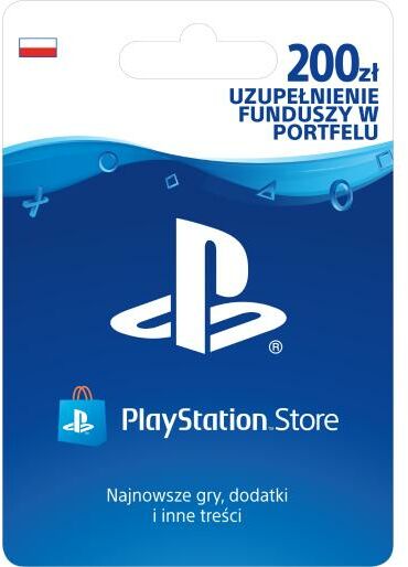 Sony PlayStation Network 200 zł [kod aktywacyjny] Doładowanie