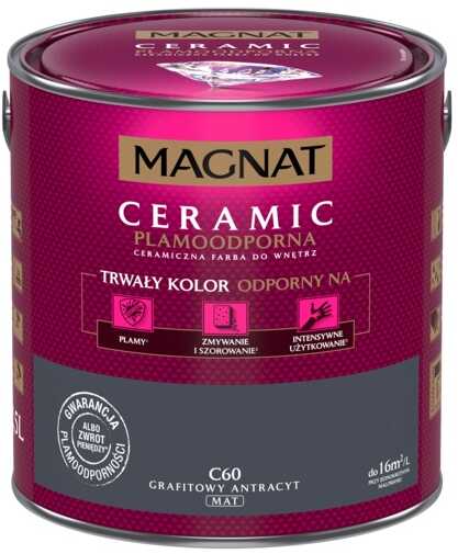 Magnat Ceramic Grafitowy Antracyt C 60 2,5L