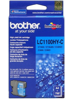 Brother LC-1100HYC błękitny (cyan) tusz oryginalna