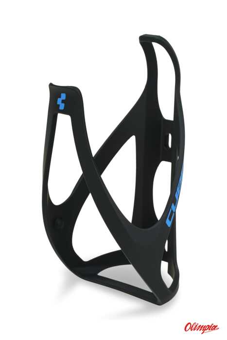 CUBE Koszyk na bidon Bottle Cage HPP matt black/blue