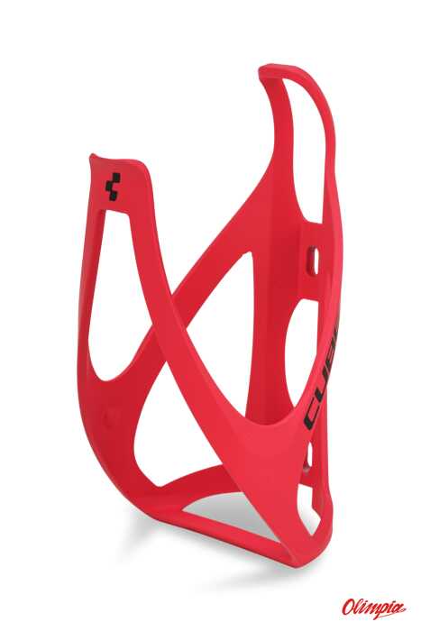 CUBE Koszyk na bidon Bottle Cage HPP matt red/black