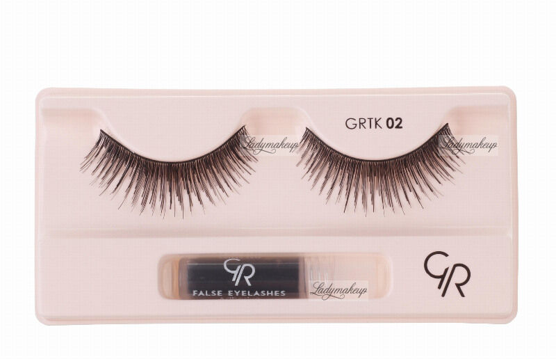 Golden Rose - FALSE EYELASHES - Sztuczne rzęsy - 02