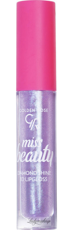 Golden Rose - Miss Beauty - Diamond Shine 3D Lipgloss - Błyszczyk do ust - 4,5 ml - 02 Mystic