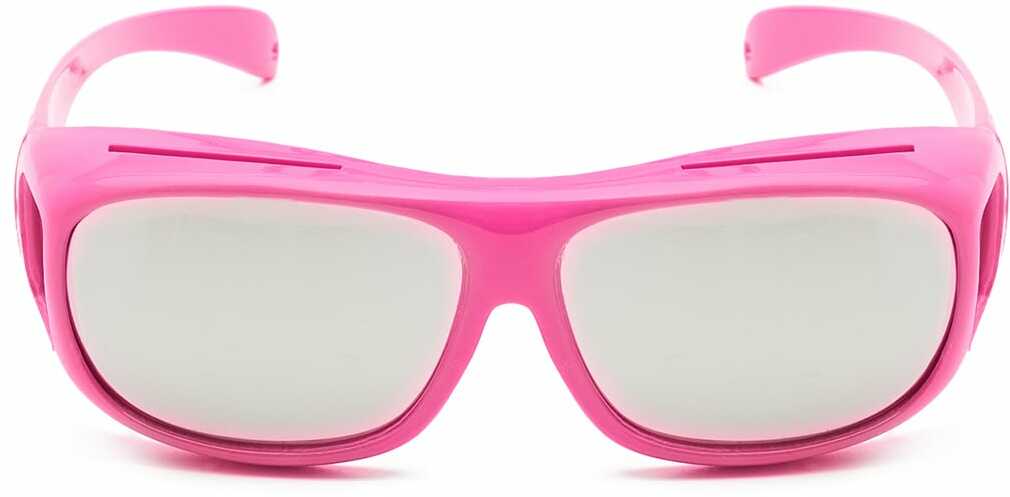 Cropp - Szybkie okulary przeciwsłoneczne - Różowy
