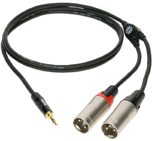 KLOTZ KY9-180 PRO 1 x mini jack 3.5 mm - 2 x XLR male - 1.8 m +9 sklepów - przyjdź przetestuj lub zamów online+
