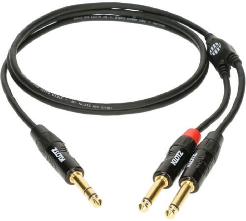 KLOTZ Minilink PRO KY1 150 jack 6.35 mm - 2 x jack 6.35 mm - 1.5 m +9 sklepów - przyjdź przetestuj lub zamów online+