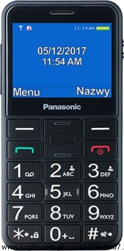 Panasonic KX-TU150EXB, telefon GSM czarny