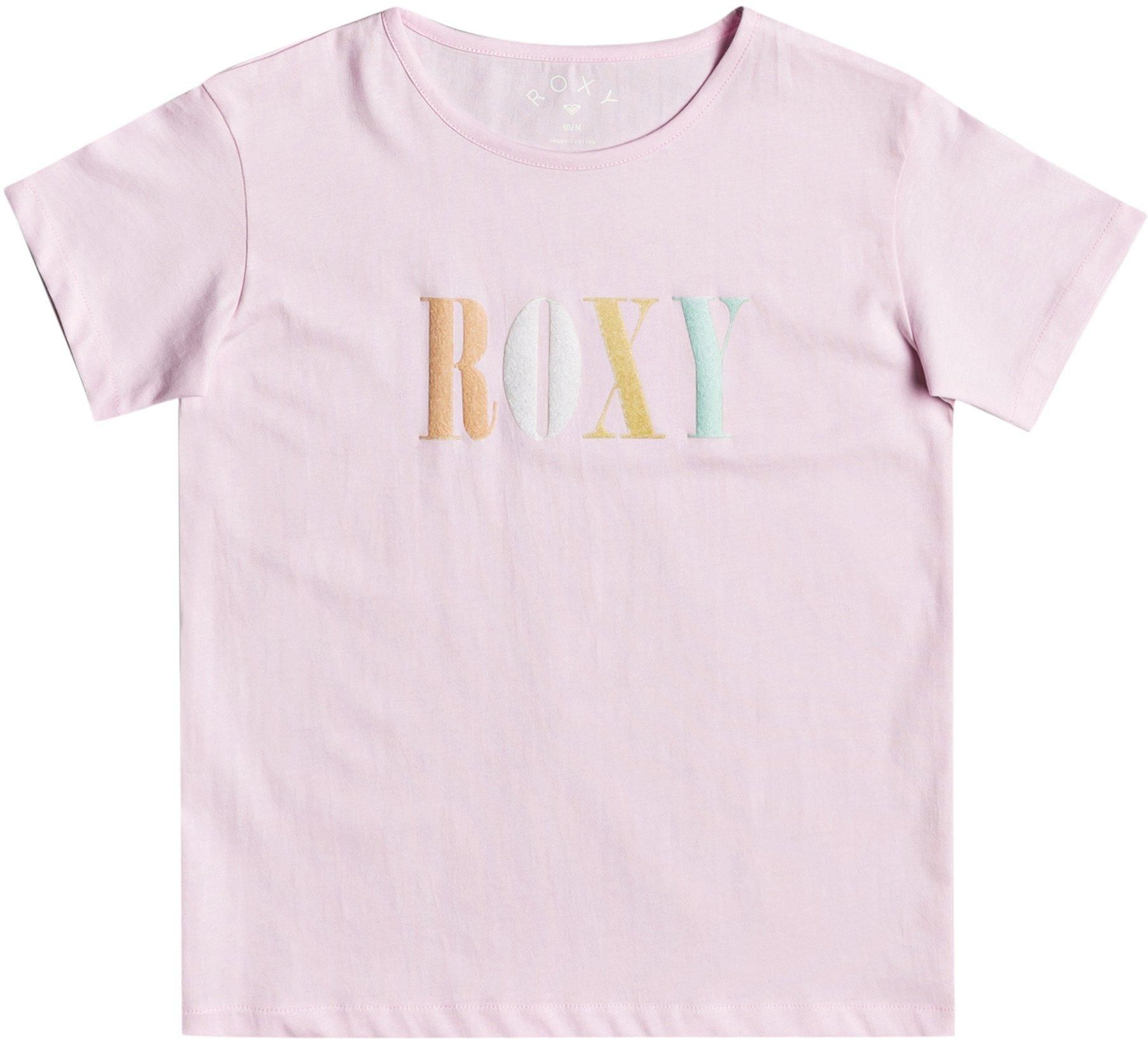 t-shirt dziecięcy ROXY YOUTH DAY AND NIGHT TEE Pink Mist - MDZ0