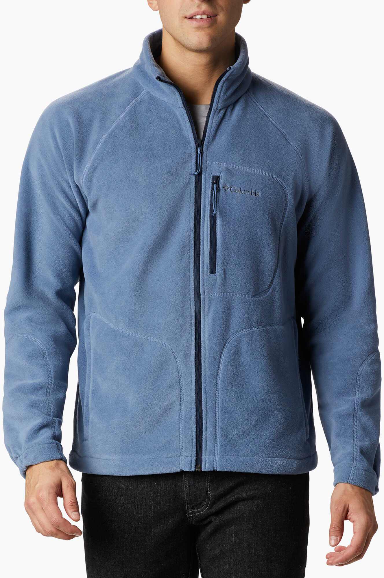 Bluza polarowa męska Columbia Fast Trek II niebieska 1420421 WYSYŁKA W 24H 30 DNI NA ZWROT