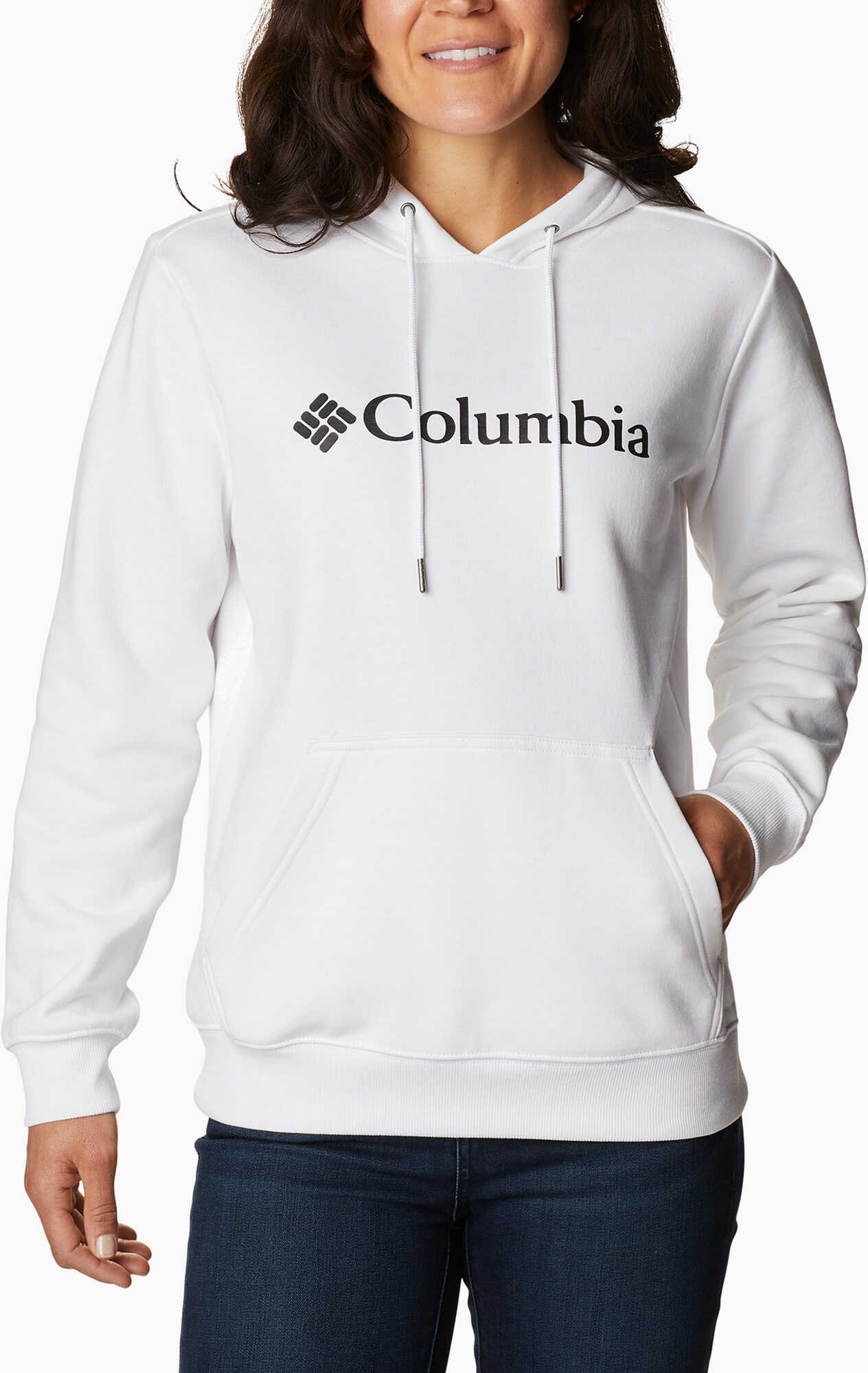 Bluza trekkingowa damska Columbia Logo biała 1895751 WYSYŁKA W 24H 30 DNI NA ZWROT