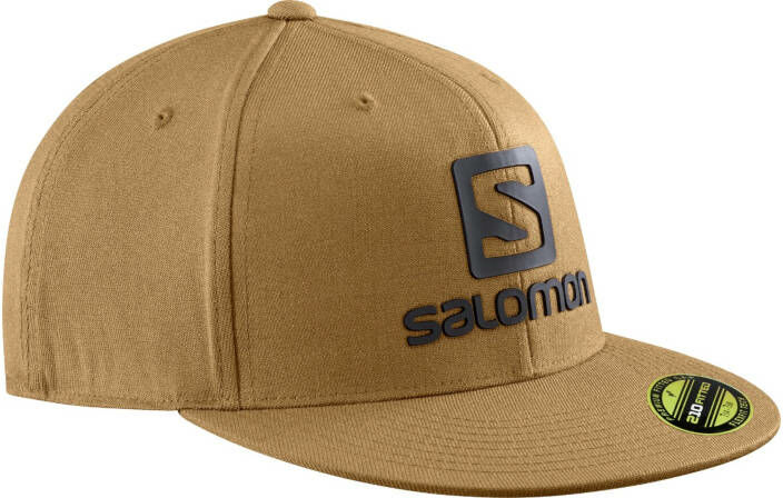 Czapka Salomon Logo Cap Flexfit Bronze Brown