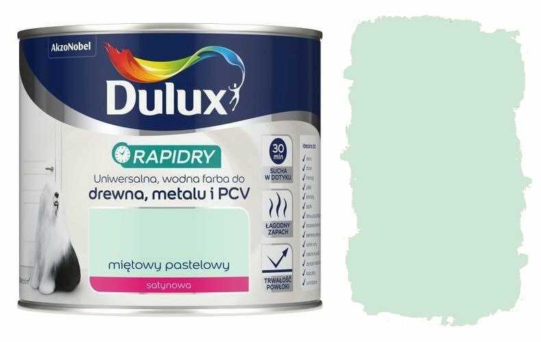 Dulux Emalia Rapidry Miętowy Pastelowy 0,4l
