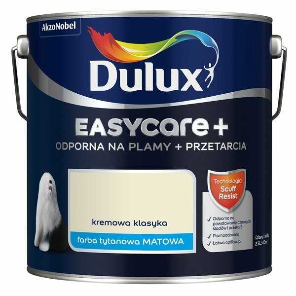 Dulux Easycare Plus 2,5l Kremowa klasyka
