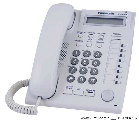 KX-DT321CE, telefon systemowy UŻYWANY 1 rok gwarancji