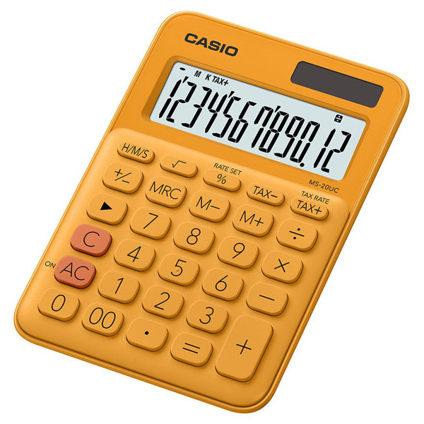 Casio Kalkulator MS-20UC-RG TAX Obliczenia Czasowe