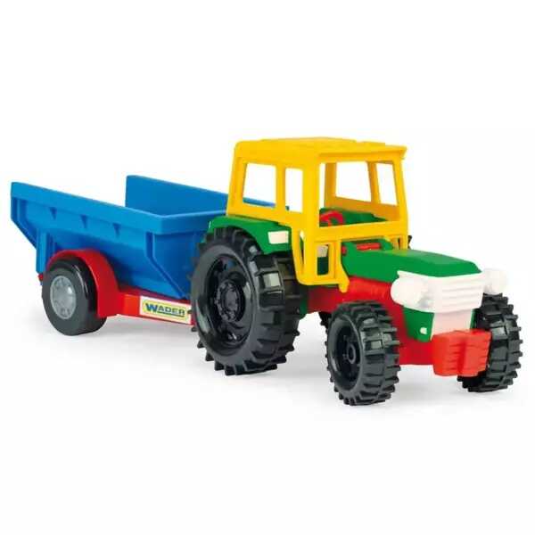 Traktor z przyczepą - WADER